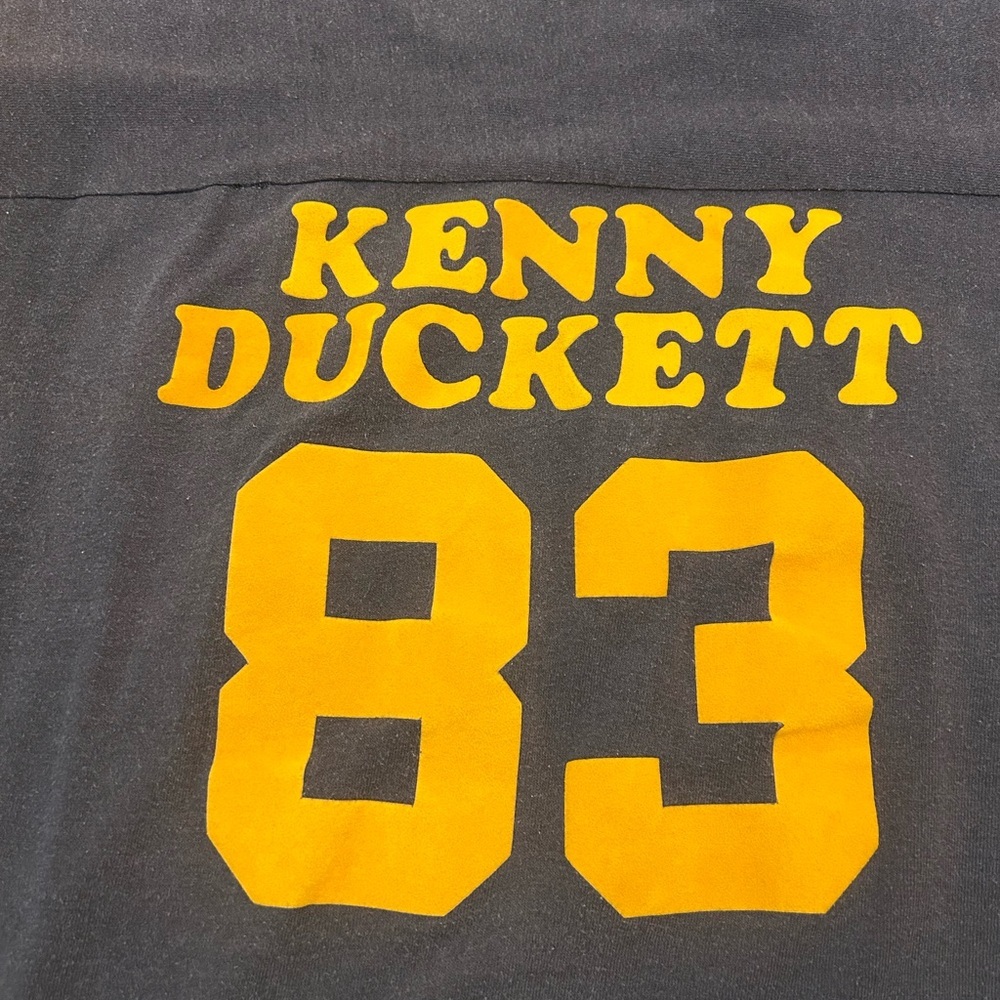 Vintage Kenny Duckett Bantam 80's Shirt #83 Sporting  Shirt Size Xl